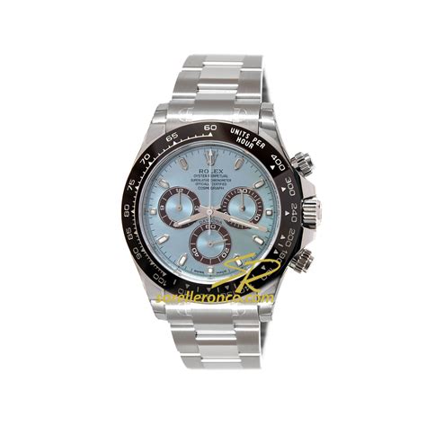 foto rolex daytona in platino quadrante azzurro|rolex daytona platinum.